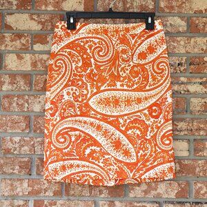 J. Crew Multicolored Pencil Skirt